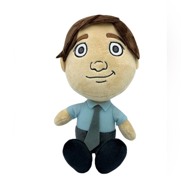 NWOT Phatmojo The Office TV Show Jim Halpert Collectible Plush 9" Toy Figure - Picture 2 of 3
